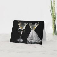Coquetéis Martini de Noivado