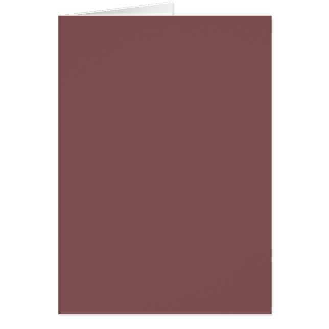 Cartão Cor 2015 de Pantone da queda de Marsala (Frente)