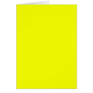 Cartão Cor de fundo amarelo limão Personalize isso!