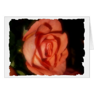Cartão cor-de-rosa