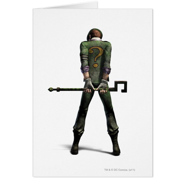 Cartão Cor do Riddler (Frente)