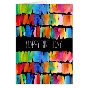 Cartão Cor moderna de abstrato