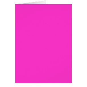 Cartão Cor Rosa - Fundo Personalize-o se desejar