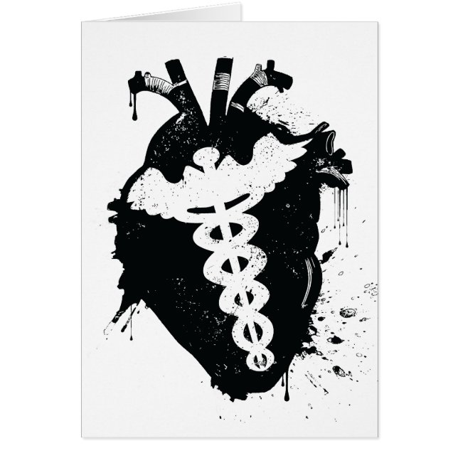 Cartão coração anatômico caducius (Frente)