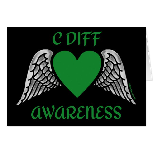 Cartão Coração/Asas...C Diferença (Frente Horizontal)