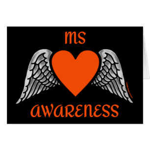 Cartão Coração/Asas...MS