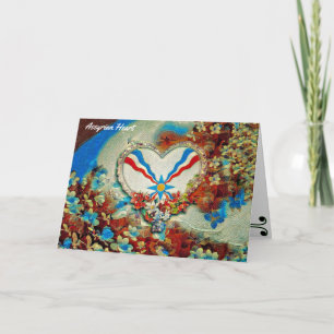 Cartão Coração Assírio