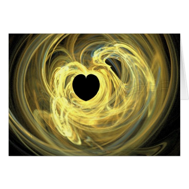 Cartão Coração da Matéria (Frente Horizontal)