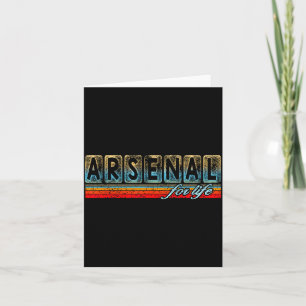 Cartão Coração de Amor Arsenal Nge Arsenal Vintage - Arse