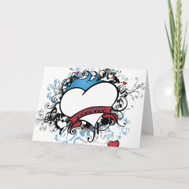 Cartão Coração de meus (Frente)