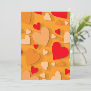 Cartão Coração de papel decorativo 7