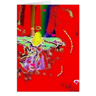 Cartão Coração de um anjo