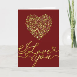 Cartão Coração Elegante do Dia dos Namorados