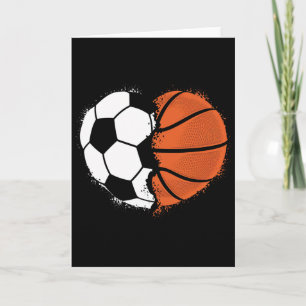 Cartão Coração Esportes Futebol Bysketbyll Byll Amante Va