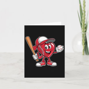 Cartão Coração Fofo Brincando Vender Dia dos Namorados Me