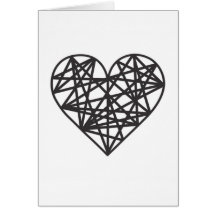 Coração geométrico