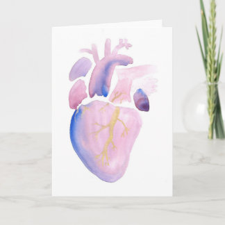 Cartão Coração Muito Violeta