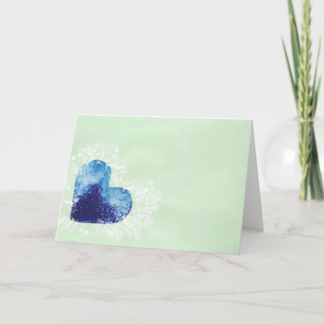 Cartão Coração para você (Frente)