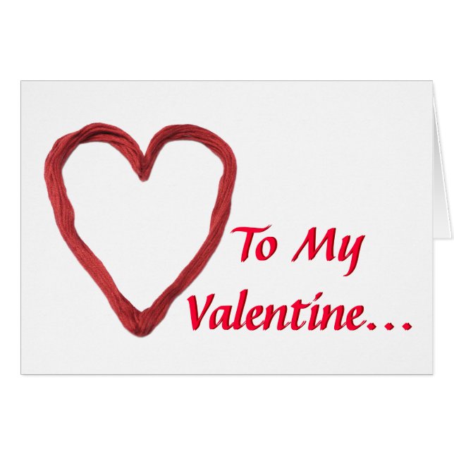 Cartão Corações (Frente Horizontal)