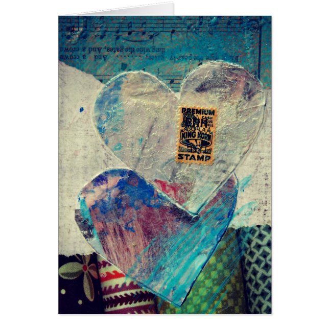 Cartão Corações (Frente)