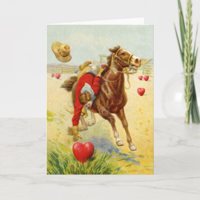 Cartão Corações 2 da pradaria (Frente)