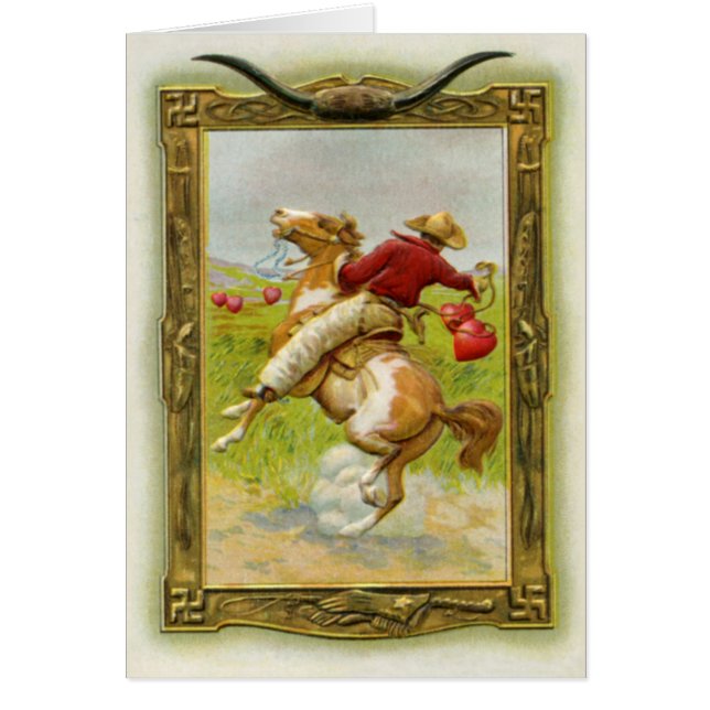 Cartão Corações antigos 3 (Frente)