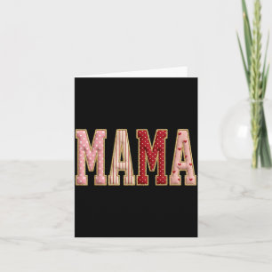 Cartão Corações de Mãe Amorosa Mama Dia dos Namorados 1