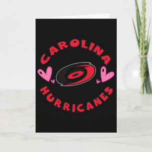 Cartão Corações de São Valentão do Carolina Hurricanes Nh