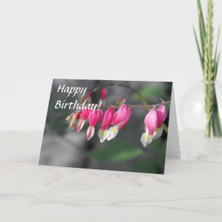 Cartão Corações de suspensão