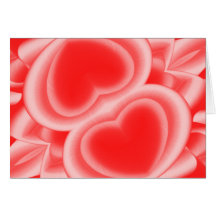 Corações Espelhados Vermelhos