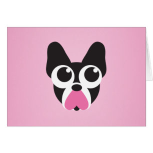 Cartão Corações para filhotes de cachorro