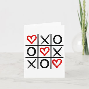 Cartão Corações Xoxo Beijos Abraços de São Valentim Jogo