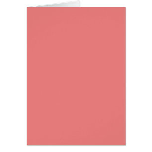 Cartão Coral claro