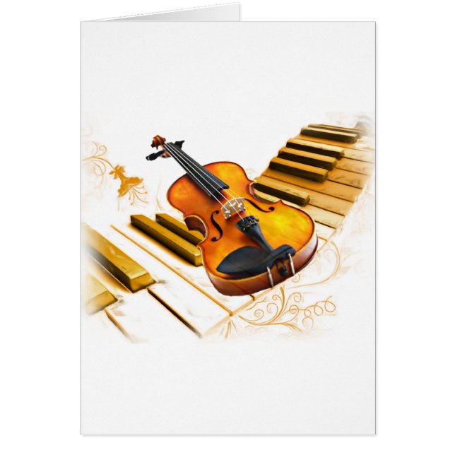 Cartão Cordas e Teclas_ (Frente)