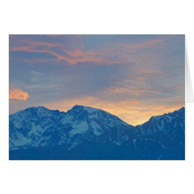 Cartão Cordon Del Plata (Frente Horizontal)