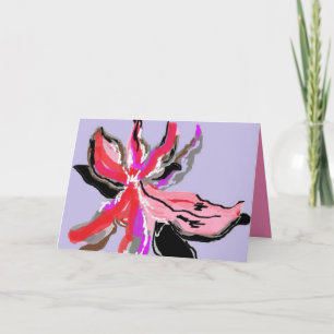 Cartão Cordyline Red Sister Live Havaiana Ti Plant