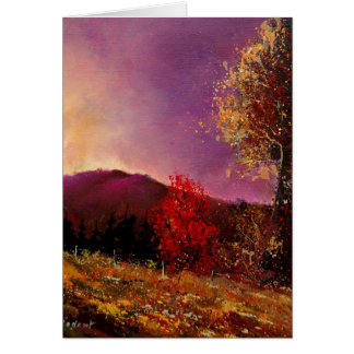 Cartão cores do outono 50108