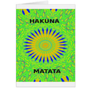 Cartão Cores do Tecido Tradicional Africano Verde ouro