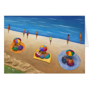 Cartão Cores do verão