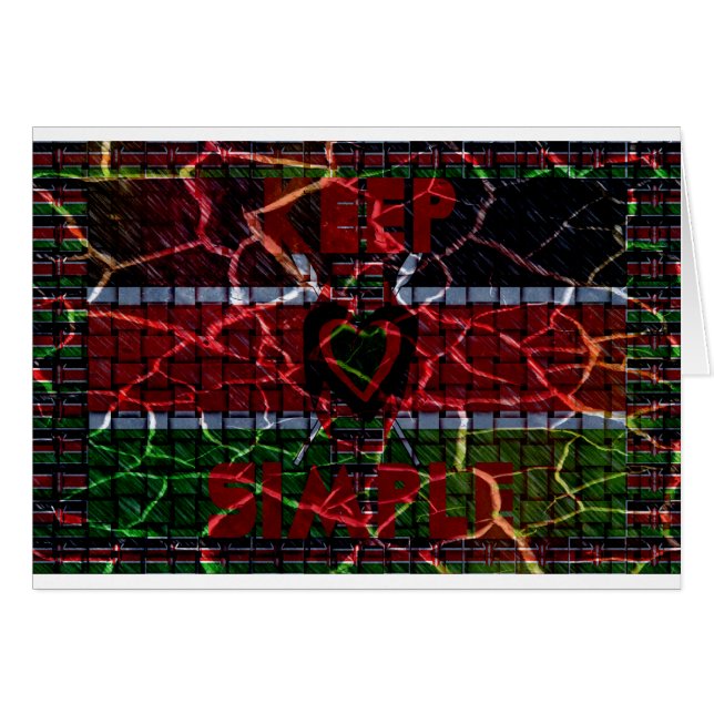 Cartão Cores rasta (Frente Horizontal)