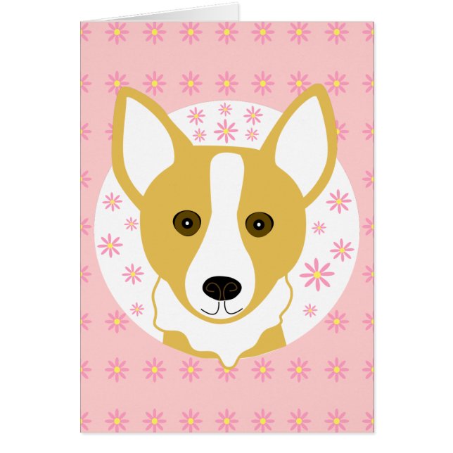 Cartão Corgi (Frente)