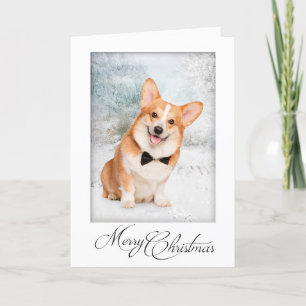 Cartão Corgi Christmas
