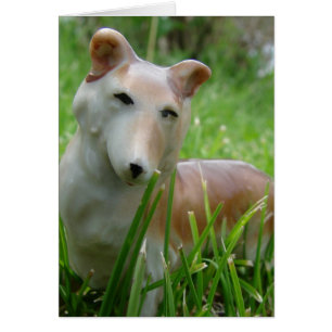 Cartão Corgi Figurine