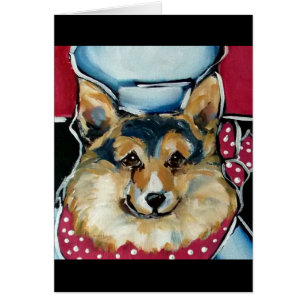 Cartão Corgi Galês Cardigan