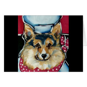 Cartão Corgi Galês Cardigan