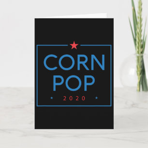 Cartão Corn Pop Joe Biden Anti Gafe Engraçado Presidente