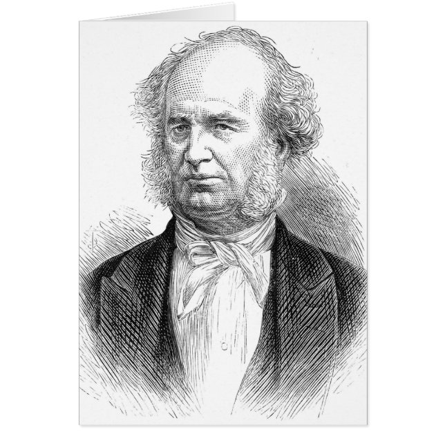 Cartão Cornelius Vanderbilt, c.1877 (Frente)