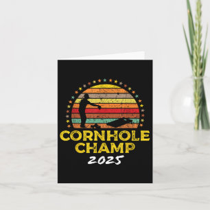 Cartão Cornhole Champion 2025, Cornhole Bolsas Tournament