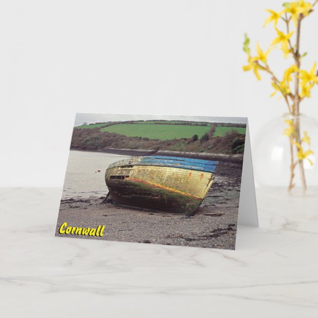 Cartão Cornualha (Flor Amarela)