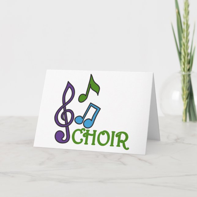 Cartão Coro (Frente)